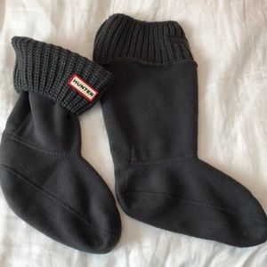 Sweater cuff Short Hunter rain boot liner/sock